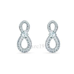 Swarovski sterling silver earrings